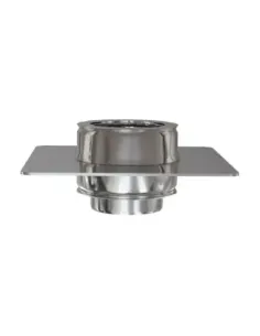 Soporte Salida Inox D-P 304 - Ø 125/175mm