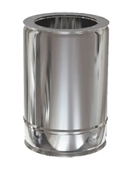 Tubo Inox D-P 316L-304 Extensible 50 a 80 cm - Ø 150/200mm Tubo Inox D-P 316L-304 Extensible 50 a 80 cm - Ø 150/200mm