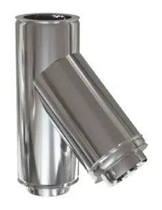 Te Inox D-P 316L-304 45º - Ø 350/400mm