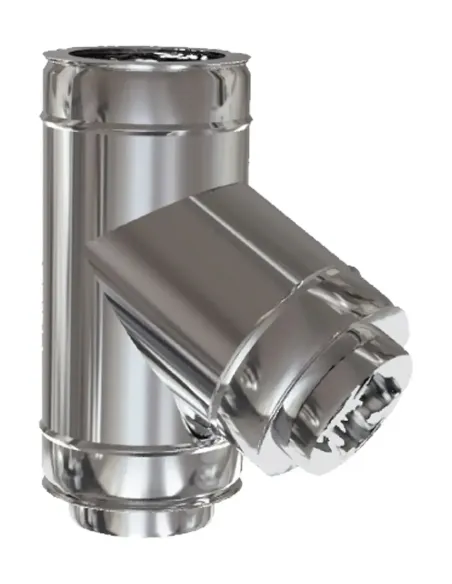 Te Inox D-P 316L-304 60º - Ø 200/500mm Te Inox D-P 316L-304 60º - Ø 200/500mm