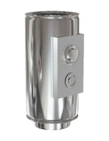 Tubo Control Humos Inox D-P 316L-304 - Ø 130/175mm