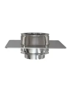 Soporte Salida Inox D-P 316L-304 - Ø 100/150mm