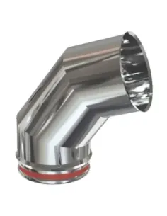 Codo Inox 72º S-P 316L - Ø 300mm