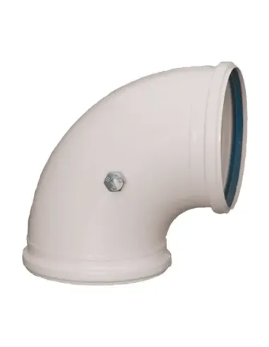 Alupractic Codo 88º Compresión - Ø 125mm