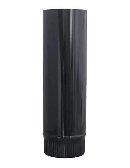 Vitrificada Negra Tubo 25 cm - Ø 150mm Vitrificada Negra Tubo 25 cm - Ø 150mm
