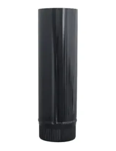 Vitrificada Negra Tubo 50 cm - Ø 120mm