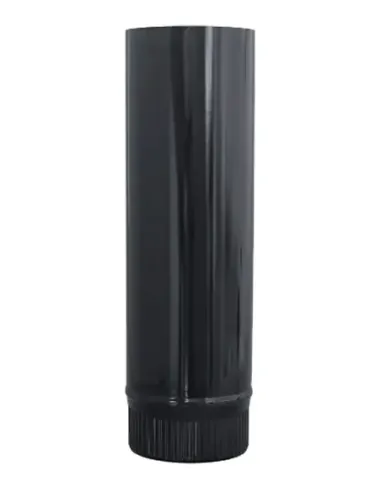 Vitrificada Negra Tubo 75 cm - Ø 120mm