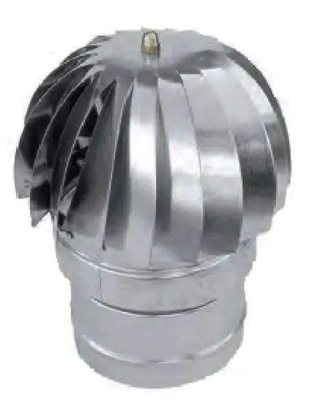 Deflector Galvanizado Rotativo - Ø 125mm Deflector Galvanizado Rotativo - Ø 125mm