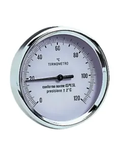 Termómetro Inmersión Ø 80 con Vaina 100mm