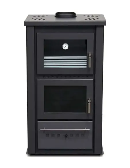 Estufa Insertable Pellet Metlor Iris N990 con Horno 55 cm 11,5 kW