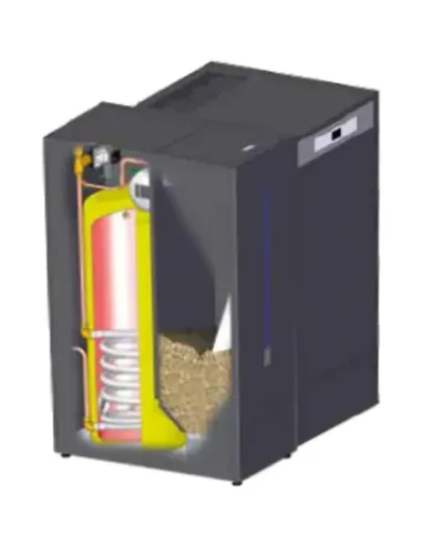 Domusa Depósito Reserva con ACS - HTP 130-200 Capacidad 200 Kg. ACS. 130 L.