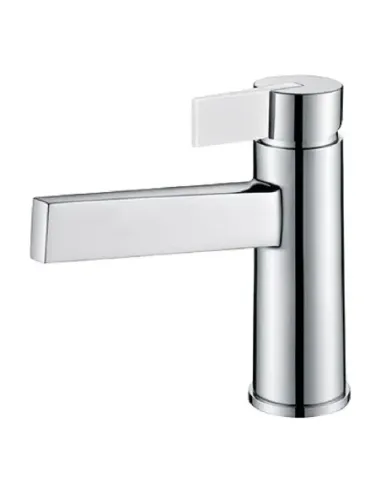 Elba Monomando Lavabo Cromo/Blanco