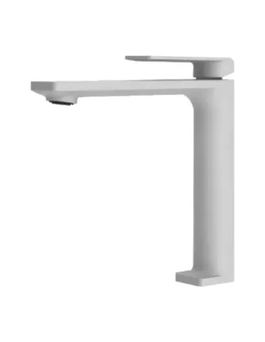 Fiyi Monomando Lavabo Alto Modelo Blanco Mate