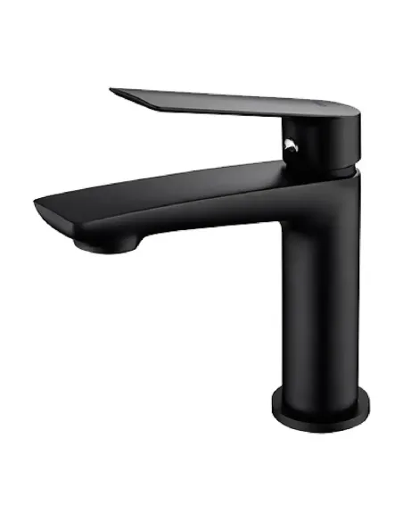 Luxor Monomando Lavabo Negro Mate