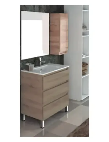 Marsella Conjunto Mueble Baño Estepa - 100 x 80 x 46cm