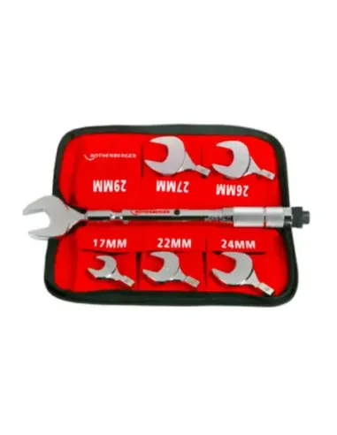 Juego de Llave Dinamométricas Ajustables 17-22-24-26-27-29 mm Rothenberger