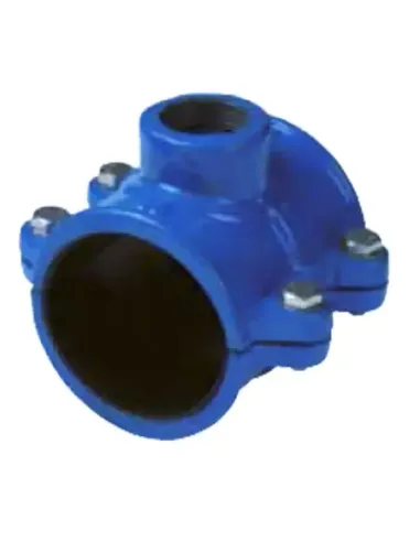 Collarín Fundición para PVC / Pe 160 - 1 1/2"