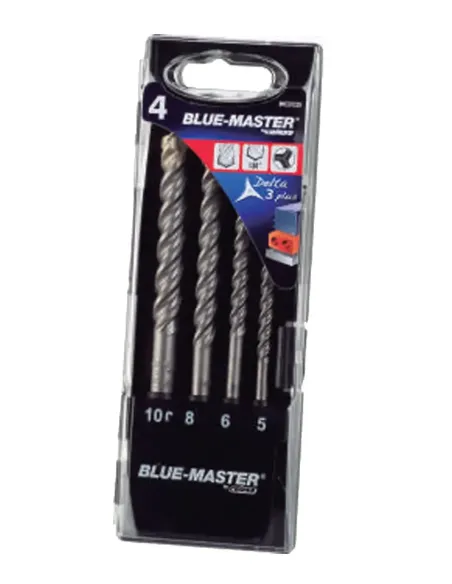 Estuche Broca Delta 3 Plus Ø 5-6-8-10 mm