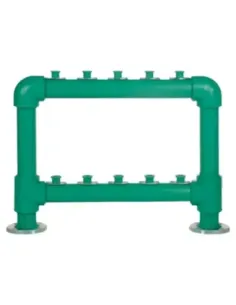 PPR y Accesorios - Batería PPR 2 Filas 22 Contadores 2 1/2" Doble Alim