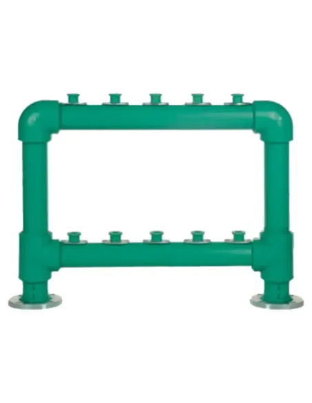 PPR y Accesorios - Batería PPR 2 Filas 28 Contadores 2 1/2" Doble Alim