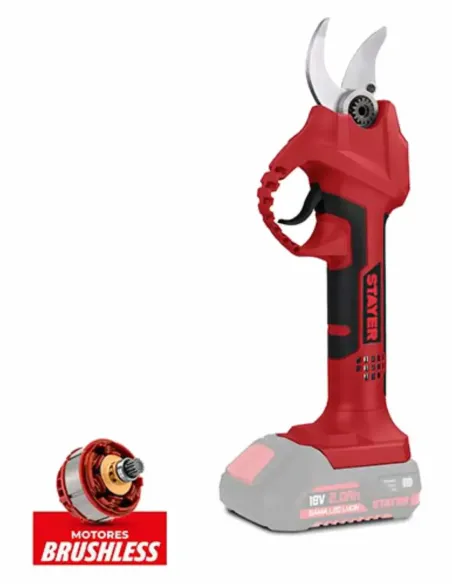 Herramientas varias - Pack Tijera Poda BPB32L2022 + Batería 18v + Carg