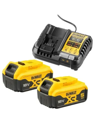 Herramientas varias - Pack Cargador 12v + 2 Baterías Li-Ion 5ah - DEWA