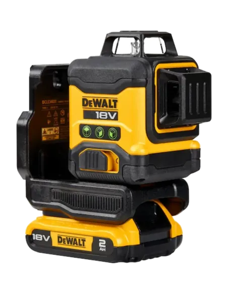 Herramientas varias - Nivel Laser Verde 3 Líneas 360º con Batería 18v