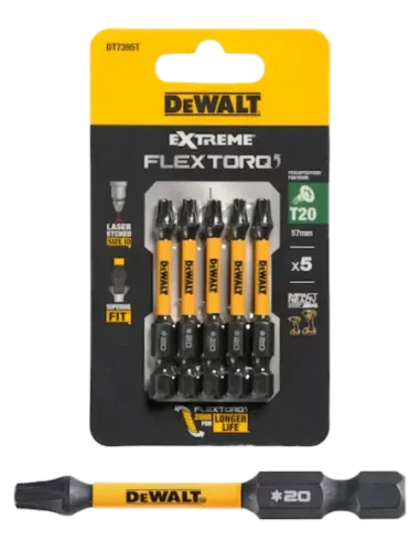 Herramientas varias - Puntas Torx T27 50 mm (x5) - DEWALT - broca meta