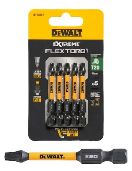 Herramientas varias - Puntas Torx T27 50 mm (x5) - DEWALT - broca meta