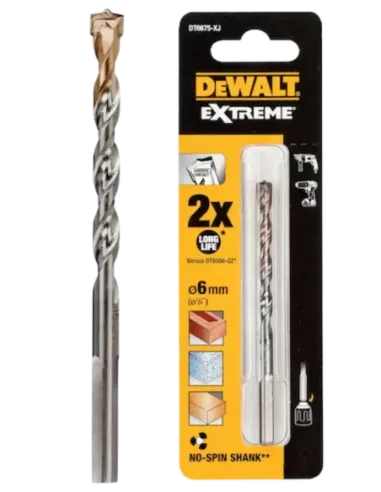 Herramientas varias - Broca Manpostería 6 x 100 mm - DEWALT - broca ma