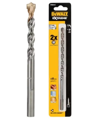 Herramientas varias - Broca Manpostería 8 x 200 mm - DEWALT - broca SD