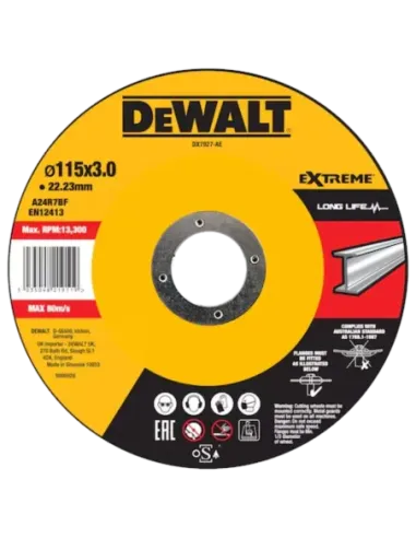 Herramientas varias - Disco Corte Cóncavo para Metal 115 x 3 x 22,23 m