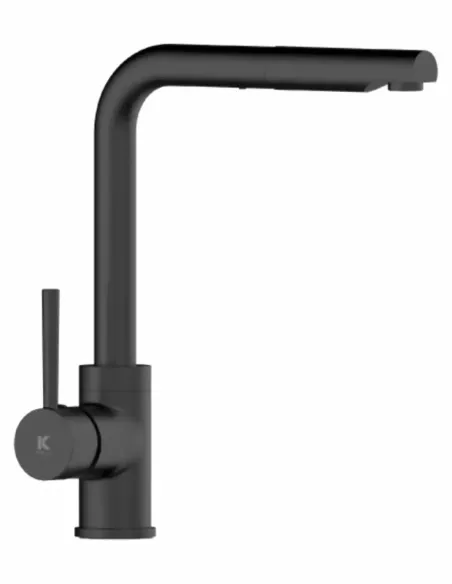 Griferías - Arena Monomando Fregadero Extraíble Negro - CIS - Monomand