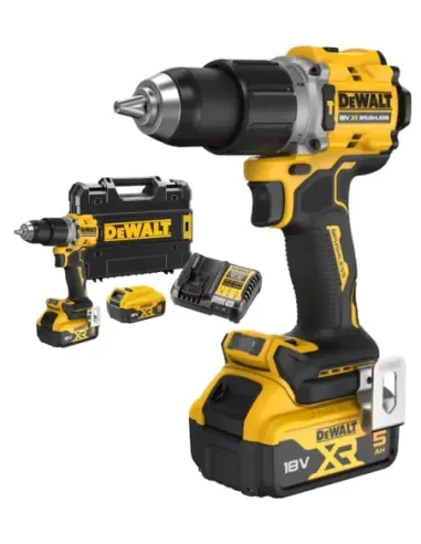 Herramientas varias - Taladro Percutor Batería 90 Nm 18v 500w 2 Baterí