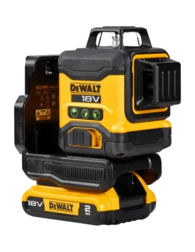 Herramientas varias - Nivel Laser Verde 3 Líneas 360º con Batería 18v
