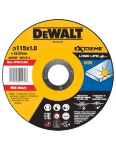 Herramientas varias - Disco Corte Plano Extreme Fast Cut para Inox 115 2