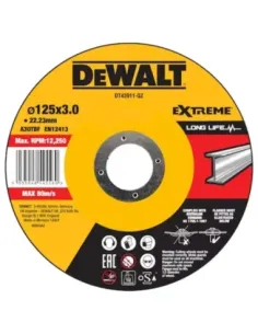 Herramientas varias - Disco Corte Cóncavo para Metal 125 x 2,8 x 22,23 2