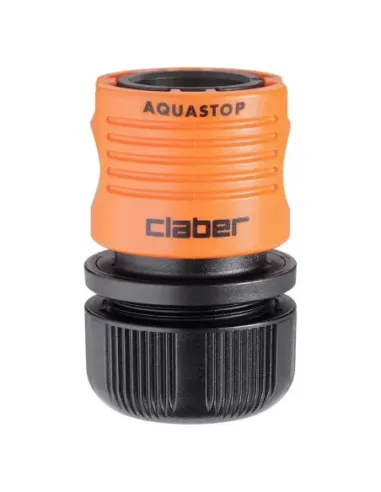 Accesorios Riego Jardín - Conector 5/8" Aquastop - CLABER - conector -