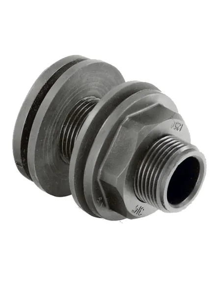 Accesorios Riego Jardín - Pasamuro Simple 50 - 1 1/2" - ABRISA - rosca