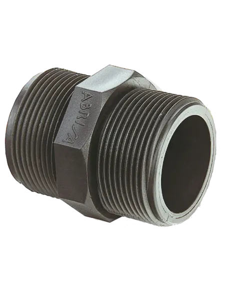 Accesorios Riego Jardín - Machón Pe 1 1/2" - ABRISA - rosca - riego -