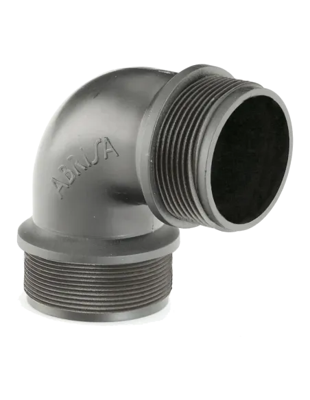 Accesorios Riego Jardín - Codo Pe Macho 1" - ABRISA - rosca - riego -