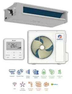 Aire Acondicionado - Conducto Gree U - Match 12,1 kW A++ Monofásico -