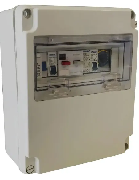  Filtros y Accesorios Piscina - Cuadro Eléctrico Piscina con Trasformad 