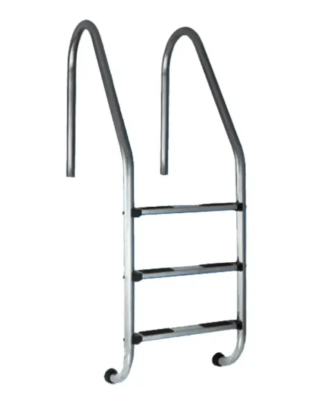 Filtros y Accesorios Piscina - Escalera Standar 4 Peldaños AISI 304 Fl