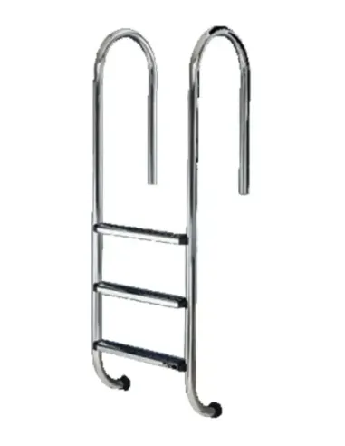 Filtros y Accesorios Piscina - Escalera Muro 4 Peldaños AISI 304 Baeza