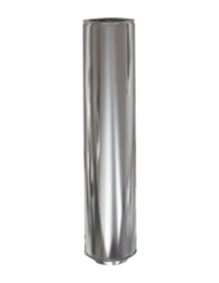 Tubo Inox D-P 304 25cm - Ø 100/150mm Tubo Inox D-P 304 25cm - Ø 100/150mm