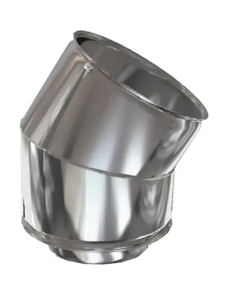 Codo Inox D-P 304 30º - Ø 180/250mm Codo Inox D-P 304 30º - Ø 180/250mm