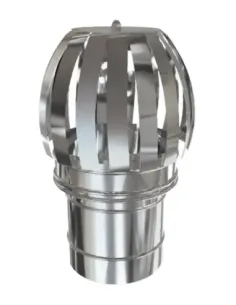 Sombrerete Giratorio Inox D-P 304 - Ø 180/250mm