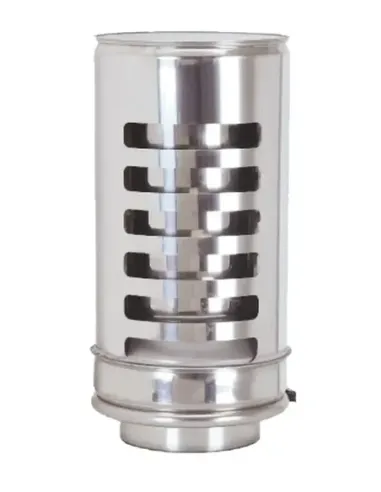 Remate Antilluvia Inox D-P 304 - Ø 180/250mm