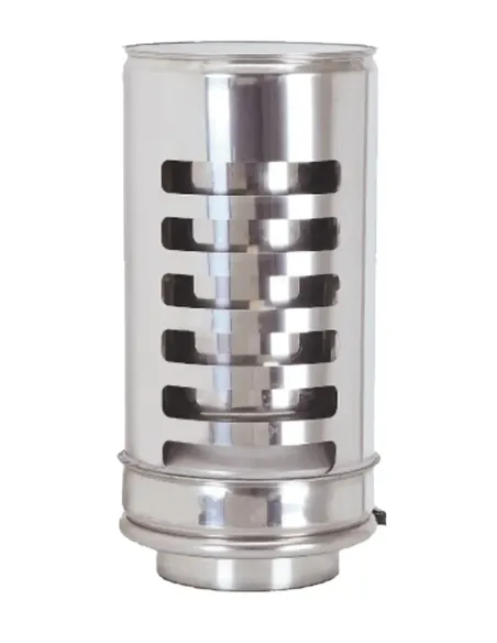 Remate Antilluvia Inox D-P 304 - Ø 180/250mm